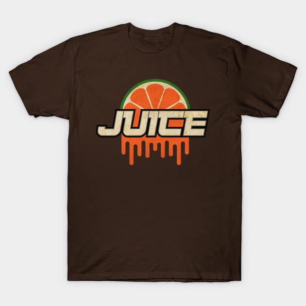 Orange Juice Label T-Shirt by CTShirts